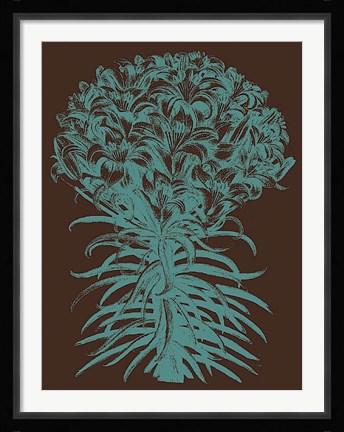 Framed Lilies 6 Print