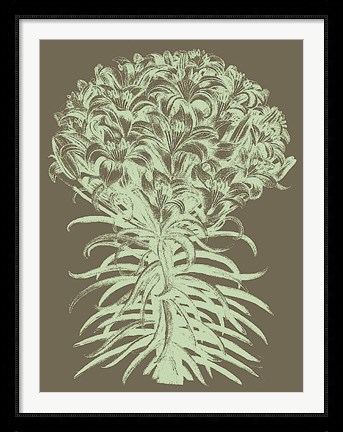 Framed Lilies 12 Print