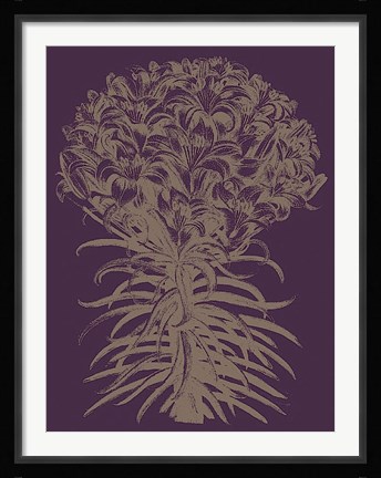 Framed Lilies 13 Print