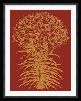Framed Lilies 16 Print