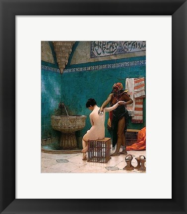 Framed Bath, ca. 1880-1885 Print