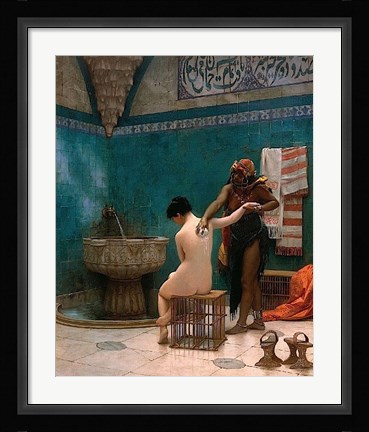 Framed Bath, ca. 1880-1885 Print