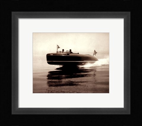 Framed Lake Cruiser Print