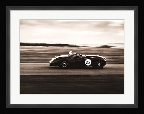 Framed Roadster Print