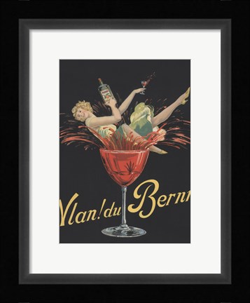 Framed Vlan! du Berni Print