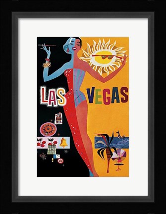 Framed Las Vegas Print