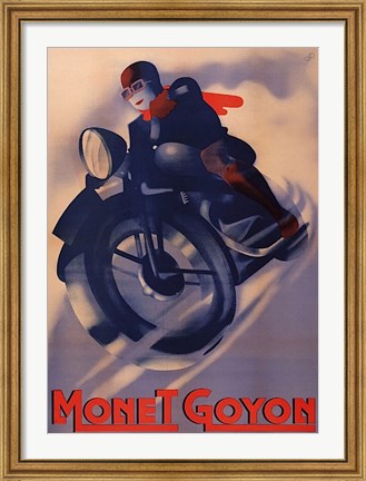 Framed Monet Goyon Print