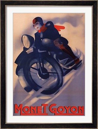 Framed Monet Goyon Print