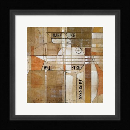 Framed Marketplace Print