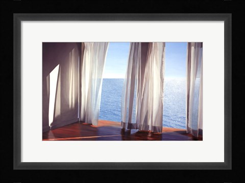 Framed Blues Come Through Print