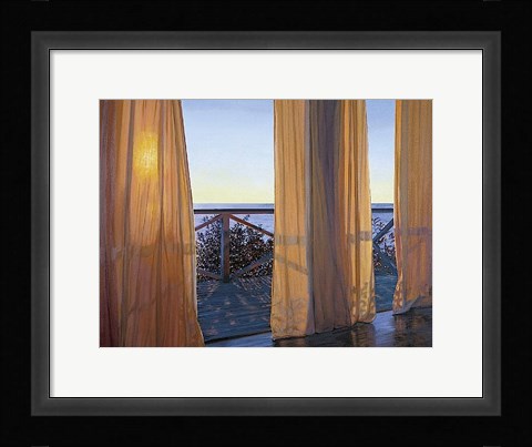 Framed Evening Interplay, 2000 Print
