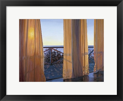 Framed Evening Interplay, 2000 Print