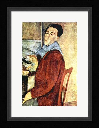 Framed Self Portrait Print