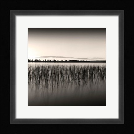 Framed Sunset on Ottawa River, Study #2 Print