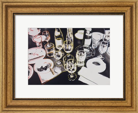Framed After the Party,  1979 Print