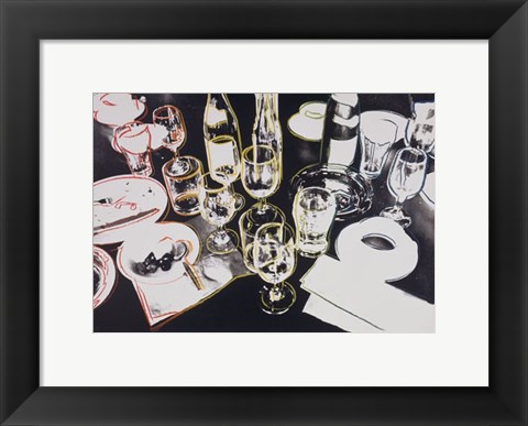 Framed After the Party,  1979 Print