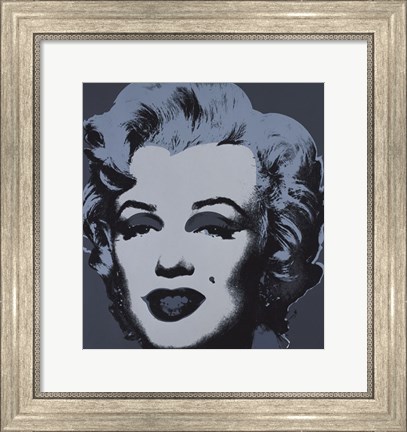 Framed Marilyn Monroe (Marilyn), 1967 (black) Print