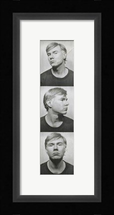 Framed Self-Portrait, c. 1964 (photobooth pictures) Print
