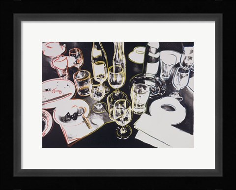 Framed After the Party,  1979 Print