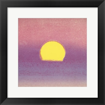 Framed Sunset, 1972 40/40 (lavender) Print