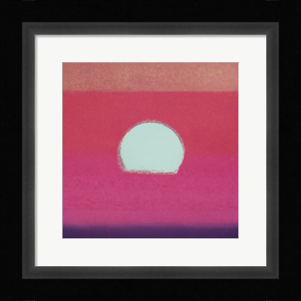 Framed Sunset, 1972 40/40  (fuchsia) Print