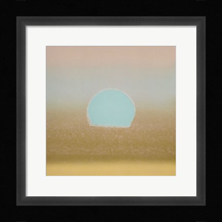 Framed Sunset, 1972 40/40 (gold, blue) Print