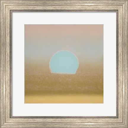 Framed Sunset, 1972 40/40 (gold, blue) Print