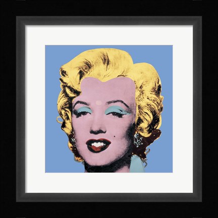 Framed Shot Blue Marilyn, 1964 Print