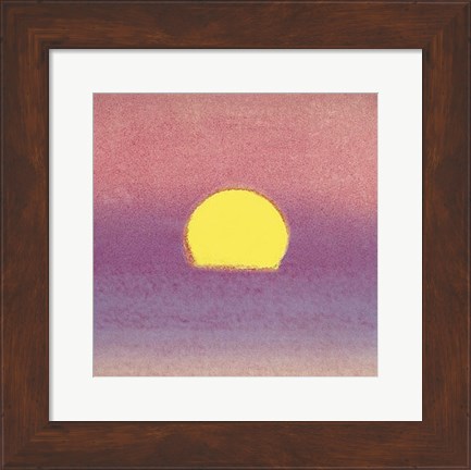 Framed Sunset, 1972 40/40 (lavender) Print