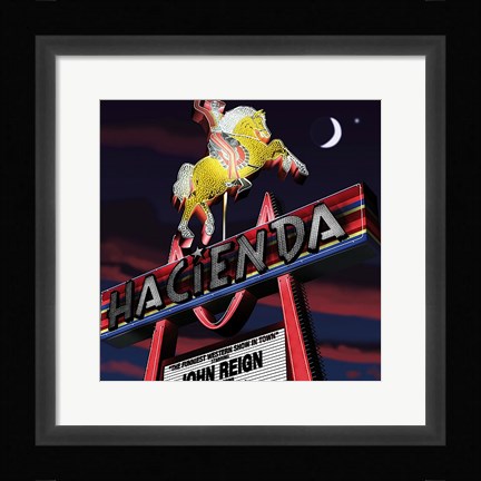 Framed Hacienda Print