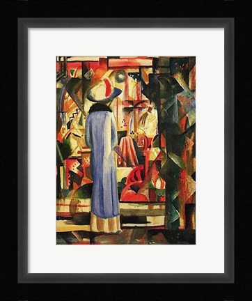 Framed Large Bright Showcase Print