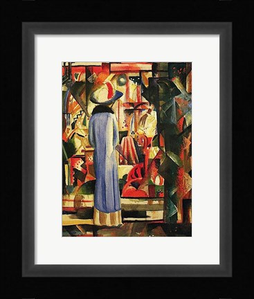 Framed Large Bright Showcase Print