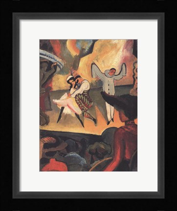 Framed Russian Ballet Print