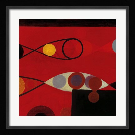 Framed 1957 #4 Print