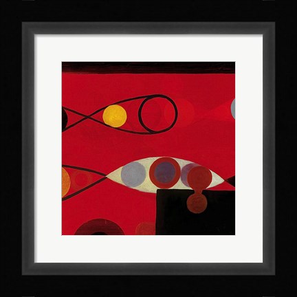 Framed 1957 #4 Print