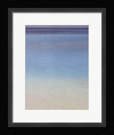 Framed Bleu 2 Print