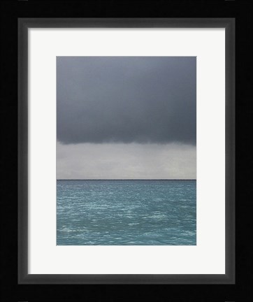 Framed Bleu 8 Print