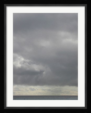 Framed Bleu 10 Print