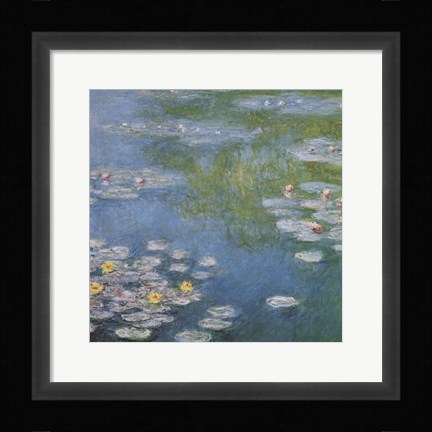 Framed Nympheas at Giverny Print