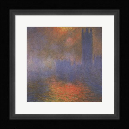 Framed Houses of Parliament Print