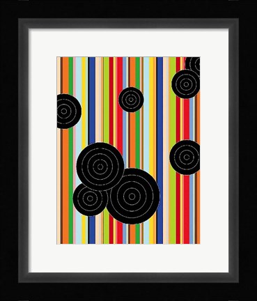 Framed Multiple Universe, No Lines Print