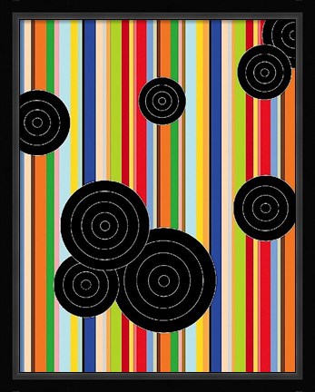 Framed Multiple Universe, No Lines Print