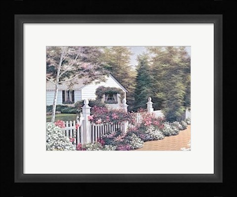 Framed In Full Bloom Print