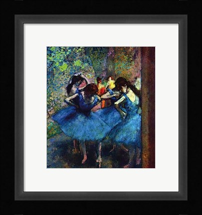 Framed Ballerinas Print