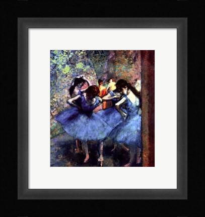 Framed Ballerinas Print