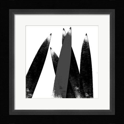 Framed Sharp Edges Print
