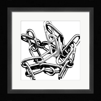 Framed In Chains Print