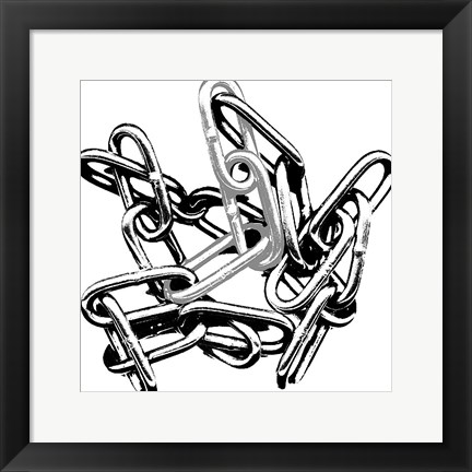Framed In Chains Print