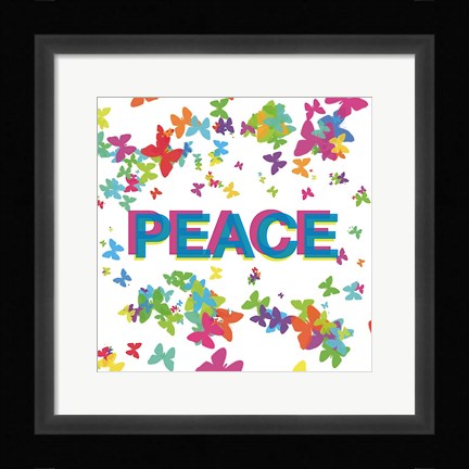 Framed Harmonious Peace Print
