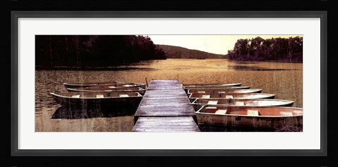 Framed Lakeside Memories Print